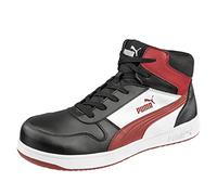 PUMA Front Court Blk/Wht/Red Mid Chaussure industrielle Homme