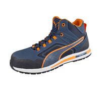 Chaussures de sécurité mi-hautes S3 CROSSTWIST bleu/orange - PUMA SAFETY - 633140 46