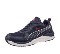 PUMA Safety Shift Low S1PS Chaussures de sécurité antidérapantes résistantes à la chaleur avec embout en acier Chaussures de sécurité légères pour homme et femme, bleu, 42 EU