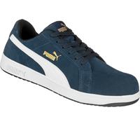 PUMA SAFETY SHOES Chaussures de sécurité Iconic Suede S1PL ESD HRO Puma marines Bleu marine 48