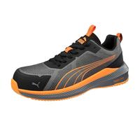 PUMA Safety Slide Low S1PS ESD FO HRO SR Chaussures de sécurité unisexes antidérapantes sans métal végétalien avec embout en fibre de verre