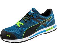 Puma SafetyitChaussure de sécurité Blaze Knit Low S1P HRO SRC Bleu-Combiné EUR 44