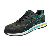 PUMA Vivid GH Low 643050251000038 antistatique (ESD) Chaussures basses de sécurité S1P Pointure (EU): 38 noir, turquoise, blanc