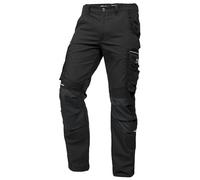 PUMA Workwear Precision X Pantalon de Travail pour Hommes, Nombreuses Poches & Genoux renforcés - Idéal pour Les Artisans, Les ouvriers de Production et de Construction - Noir - Taille 54