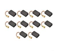 Pumixiy Lot de 10 balais de charbon en métal compatibles avec meuleuse d'angle Bosch GWS Series 1000 1100 1400 5 x 10 x 17 mm