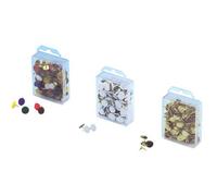 Punaises, blanches, diamètre: 10 mm, petit paquet