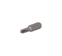Punta estándar 1/4" y 25 mm para tornillos de seguridad TORQ-SET de 4 mm (5 piezas/caja de plástico)