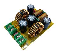 Puooifrty Filtre Passe-Bas DC LC 20A EMI éLimine Les InterféRences éLectromagnéTiques Alimentation de Commutation DC Amplificateur Audio de Voiture EMC 12V 24V