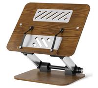 Pupitre pour livres,réglable en bois,support pliable,pupitre de lecture,support de livre,Pliable Porte Livre de Cuisine,ReposeLivre