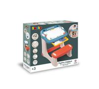 Pupitre Smoby avec une grande surface de dessin et 3 rangements