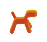 Puppy Abstractdog Petit Tabouret Orange