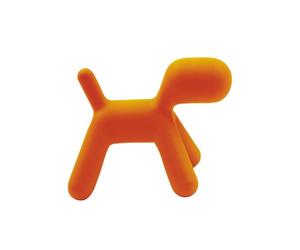 Puppy Abstractdog Petit Tabouret Orange