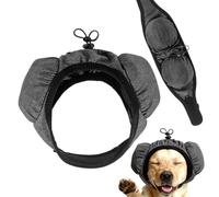 Puppy Ear Muffs - Dog Ear Protection, Noise Cancelling Warm Protector, Blac | Thunder , Winter Hearing Guard, Concert Noise Reduction, Portable Travel Accessory, Durable Cotton Fleece Mater