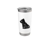 Puppy - Hommage au Terrier Gobelet isotherme en acier inoxydable double paroi