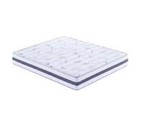 PUR LINE Aria Matelas à mémoire de forme AirFree 3D double face été-hiver, respirant, fermeté moyenne 150 x 200 cm