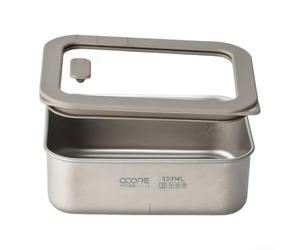 Pure Food Récipient empilable pour micro-ondes | Boîte à déjeuner empilable passe au micro-ondes pour préparation des repas au bureau