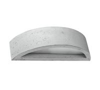 Pure lume Applique murale béton - Gris