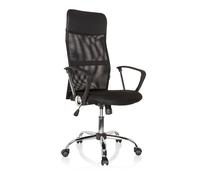 PURE NET - Siège de direction pour bureau à domicile Noir