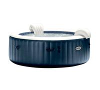 Pure Spa 6 places Navy rond - Bulles, LED couleur