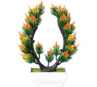 PureBowlic Arbre en acacia réaliste en soie 25 cm | Design en acacia réaliste, couleurs vives, attrait naturel, centre de table de mariage, toile de fond pour photo (couleur