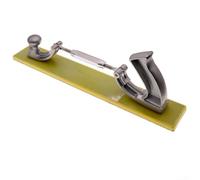PureBowlic Bloc de ponçage flexible extra large pour cloison sèche avec poignée en alliage d'aluminium, planche de meulage à sec pliable, poignée ergonomique antidérapante pour mastic mural, polissage