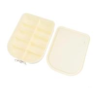 PureBowlic Boîte de rangement pour sous-vêtements avec compartiments pour tiroirs, organiseur en plastique PP pour chaussettes et culottes, gain de place, blanc ou rose, 24 x 31 x 11 cm (C)