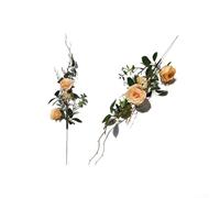 PureBowlic Bouquet Citron Artificiel 55cm Soie Réaliste pour déco Bouquet | Détails réalistes, couleurs vives, aspect frais, imitation parfaite fruit naturel, design soigné(D)