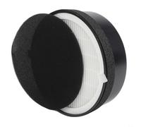 PureBowlic Filtre à charbon actif HEPA pour/LV-H132 /LV-H132-RF/Purificateurs d'air, capture des particules à 99,97 %, anti-odeurs, fonctionnement silencieux, noir, 19,2 x 19,2 x 6,4 cm (1 filtre)