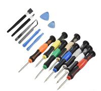 PureBowlic Kit de tournevis 16 en 1 pour réparation de pH mobile, kit d'outils de démontage avec barres de levier pour ouvrir l'écran, réparation DIY pour PH, tablettes, montres, PC