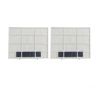 PureBowlic Lot de 2 filtres de climatisation anti-poussière pour unité intérieure générale 1P/1,5 HP, accessoires de rechange anti-poussière pour une installation facile, protection en maille