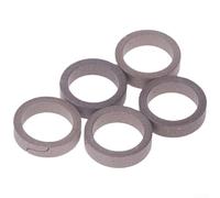 PureBowlic Lot de 5 anneaux de compresseur d'air à deux étages / / 40 MPA //30 MPA //Ensemble de bagues d'étanchéité en métal et plastique pour compresseurs haute pression Gris 1 cm
