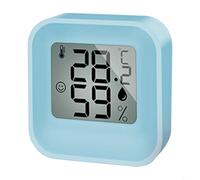 PureBowlic Mini thermomètre hygromètre électronique avec grand écran LCD, température intérieure, hygromètre, précision ± 1 °C, indicateur de confort d'air pour la maison, la chambre d'enfant, la