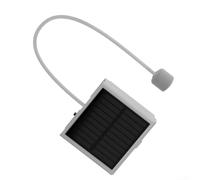 PureBowlic Pompe à oxygène solaire rechargeable pour la pêche, aérateur portable 1200 mAh-4400 mAh avec charge de type C, pompe silencieuse pour appâts vivants et pêche sauvage (4400 mAh)