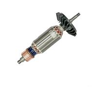 PureBowlic Rotor de meuleuse d'angle en cuivre pour //GWS750-100/125//, pièce de rechange de moteur de 155 mm avec ///121 mm///distance de l'arbre et //59 mm//diamètre du ventilateur pour réparation