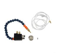 PureBowlic Unité de pulvérisation de lubrification de liquide de refroidissement de brume pour fraiseuse de tour CNC, atomiseur pneumatique pour base magnétique, tuyau de refroidissement de 300 mm