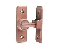 PureBowlic Verrou phosphorescent à 90 degrés pour portes intérieures, loquet de porte d'installation sans perçage pour salles de bains et portes de style ancien, verrou coulissant facilement de nuit