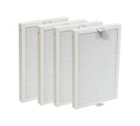 PUREBURG Filtre de rechange compatible avec les déshumidificateurs Bosch | Lot de 4 filtres HEPA et charbon actif 2 en 1 contre la poussière, les COV, les odeurs et le pollen