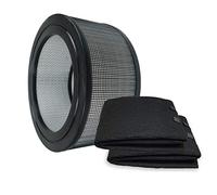 Pureburg Filtre HEPA de rechange avec 2 pré-filtres à charbon pour Honeywell 10500 (EV-10) 17000-S 17000 17005 17006 17007 17008 17009 83170 Numéro de pièce Honeywell 20500