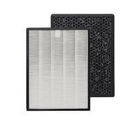 PUREBURG Filtre HEPA de rechange compatible avec les purificateurs d'air Rowenta PU3030 PU3040 PU3030U0 PU3040U0 PURE Air GENIUS - Pièce XD6231 XD6231F0, H13 - Filtration à charbon actif en 3 étapes -