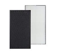 PUREBURG Filtre HEPA de rechange + filtre déodorant compatible avec purificateur d'air Sharp UA-HD60U-L/UA-HG60E-L avec fonction d'humidification, UZ-HD6HF(filtre HEPA)/UZ-HD6DF(filtre