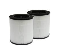 PUREBURG Filtres HEPA de rechange compatibles avec les purificateurs d'air Hisense KJ120 et Enther AP1C, lot de 2 filtres à charbon actif H13 en 3 étapes, filtre à air purifiant l'air, poussière COV