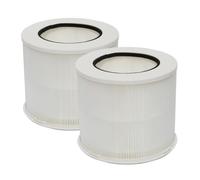 PUREBURG Lot de 2 filtres de rechange compatibles avec les purificateurs d'air Bosch Air 500 et 1000, H13 True HEPA haute efficacité pour purifier l'air et la poussière