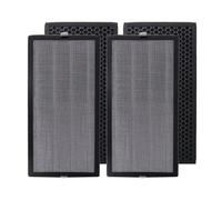 PUREBURG Lot de 2 filtres HEPA de rechange AF 50 True - Compatible avec purificateur d'air Kärcher AF 50 - N° 2.863-078.0 - H13 - 3 étapes - Purification de l'air de la poussière - COV