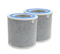 PUREBURG Lot de 2 filtres HEPA de rechange H13 compatibles avec les purificateurs d'air Shark HP100 HP102, série 3-en-1 HC450 HC451 HC452, numéro de pièce HE1FKBAS