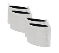 PUREBURG Lot de 4 filtres de rechange compatibles avec purificateur d'air Blueair Blue Pure Mini Max H13 HEPA - Purificateur d'air 2 en 1 - Pour purifier l'air, la poussière, les COV organiques