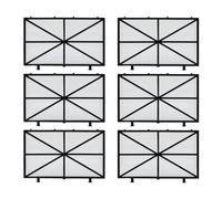 PUREBURG Lot de 6 cartouches filtrantes à ressort compatibles avec Dolphin M200 M400 M500 et Nautilus CC Plus Robot nettoyeur de piscine, remplace la pièce 9991433-R4