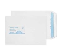 Purely Environmental poche fenêtre autocollante enveloppe - Parent C5 229 x 162 mm blanc