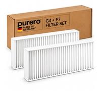 purero Lot de 2 filtres KWL pour Vaillant Recovair 260/360 G4 + F7 | Vaillant Recovair 260/360 Lot de 2 G4+F7