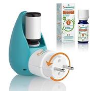 Puressentiel - Diffuseur d'huiles essentielles à ultrasons + Huile Essentielle Citronnelle de Java Bio - Made in France