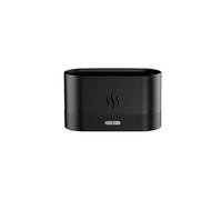 Purificateur aromathérapie flamme de 7 couleurs Noir Noir G